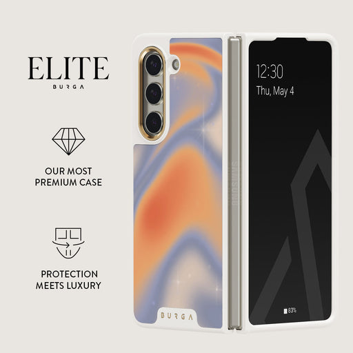 New Flame - Rainbow Samsung Galaxy Z Fold 5 Case 17