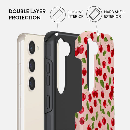 Afternoon Treat - Cherry Samsung Galaxy S23 Case 6