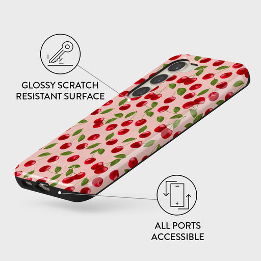 Afternoon Treat - Cherry Samsung Galaxy S23 Case 7