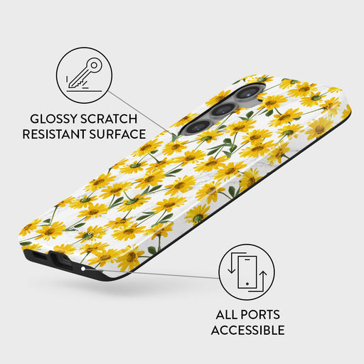 Summer Scent - Yellow Flower Samsung Galaxy S24 Plus Case 7