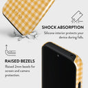 Tuscan Sun - Yellow Plaid Google Pixel 9 Case 4