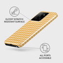 Tuscan Sun - Yellow Plaid Xiaomi 14 Pro Case 3