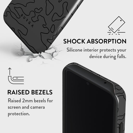 Black Rock - Samsung Galaxy A55 Case 4
