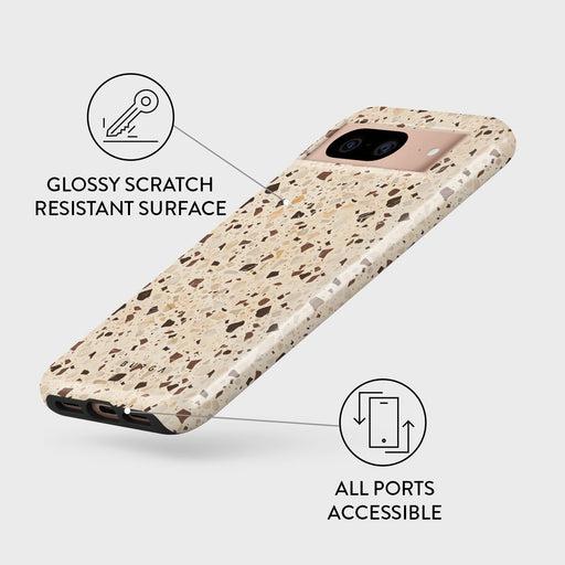 Distant Noise - Terazzo Google Pixel 8 Case 3