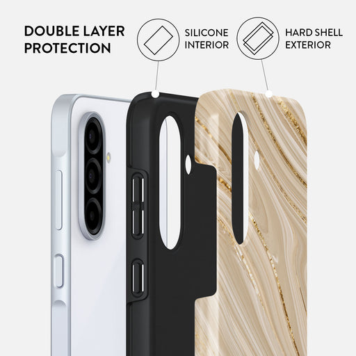 Full Glam - Beige Samsung Galaxy A36 5G Case 2