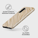 Full Glam - Beige Samsung Galaxy A36 5G Case 3