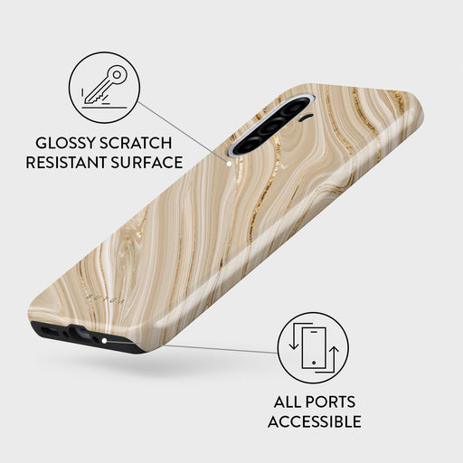 Full Glam - Beige Samsung Galaxy A36 5G Case 3