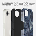 Navy Trench - Blue iPhone 16e Case 2