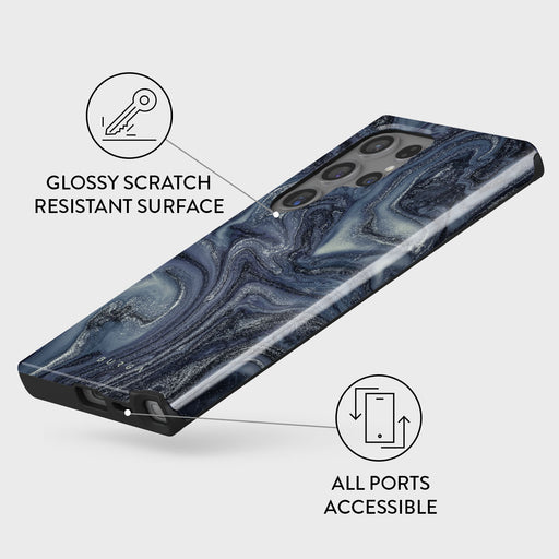 Navy Trench - Blue Samsung Galaxy S24 Ultra Case 7