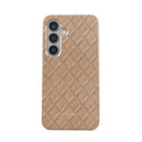 Simply Cream - Quilted Samsung Galaxy S24 FE Case 1
