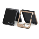 Simply Cream - Quilted Samsung Galaxy Z Flip 5 Case 11