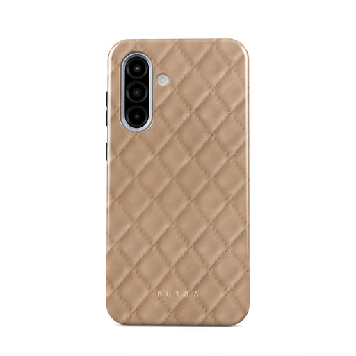 Simply Cream - Quilted Samsung Galaxy A36 5G Case 1