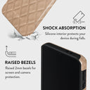 Simply Cream - Quilted Samsung Galaxy A36 5G Case 4