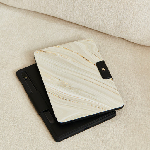 Full Glam - Beige Samsung Galaxy Tab S8+/S7+/S7 FE Case 8