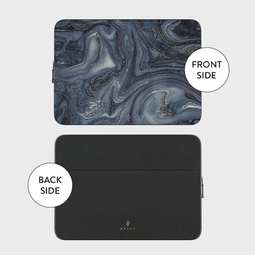 Navy Trench - Blue Laptop Sleeve 5