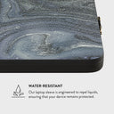 Navy Trench - Blue Laptop Sleeve 10