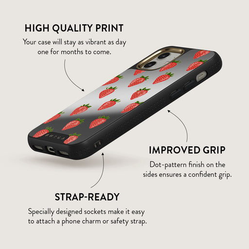 Strawberry Girl - iPhone 12 Case 6