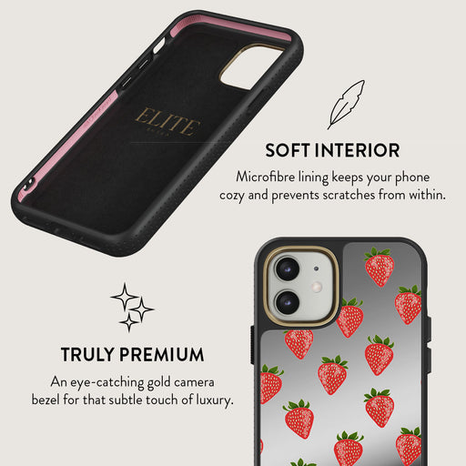 Strawberry Girl - iPhone 12 Case 7