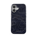 Drifting Shores - Line Art iPhone 16 Case