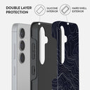Drifting Shores - Line Art Samsung Galaxy S24 Plus Case 6