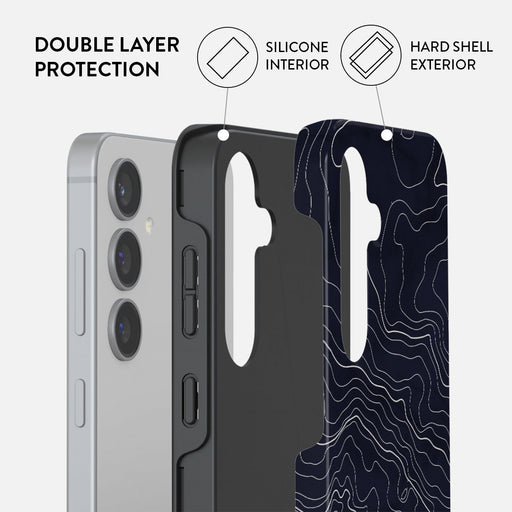 Drifting Shores - Line Art Samsung Galaxy S24 Plus Case 6