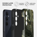 Misty Forest - Green Marble Samsung Galaxy A35 Case 2