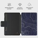 Drifting Shores - Line Art Samsung Galaxy Tab S9/S10 Case 2