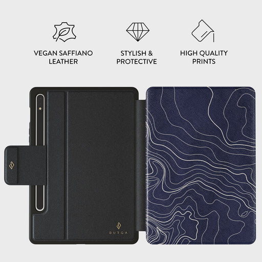 Drifting Shores - Line Art Samsung Galaxy Tab S9/S10 Case 2