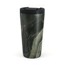 Misty Forest - Green Marble Travel Mug 1