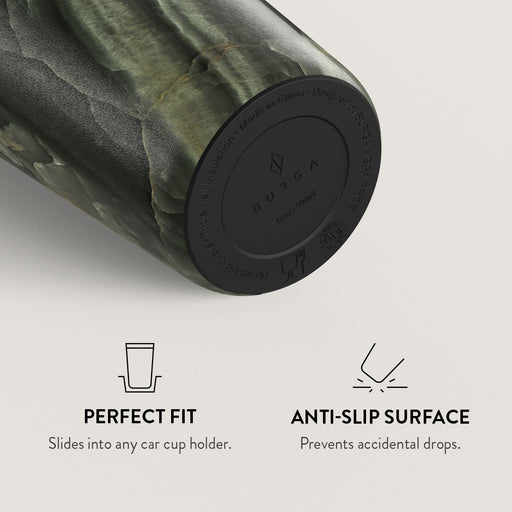 Misty Forest - Green Marble Travel Mug 12