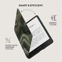 Misty Forest - Green Marble Kindle Paperwhite (11th Gen) Case 5