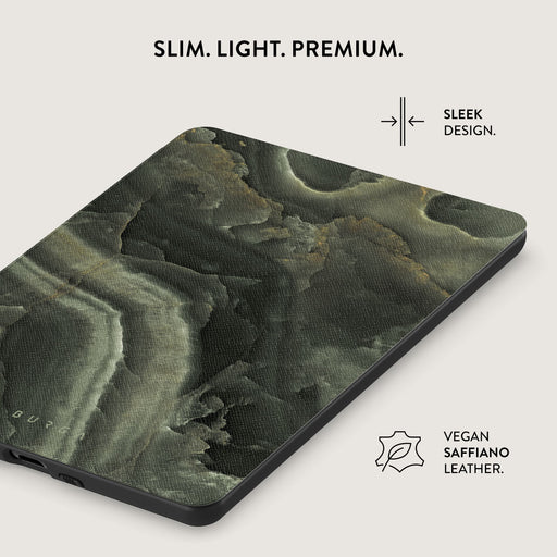 Misty Forest - Green Marble Kindle Paperwhite (11th Gen) Case 6