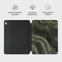 Misty Forest - Green Marble iPad Air 11 (7th/6th Gen) Case 2