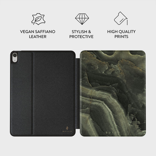 Misty Forest - Green Marble iPad Air 11 (7th/6th Gen) Case 2