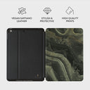 Misty Forest - Green Marble iPad Mini 7.9 (5th Gen) Case 2