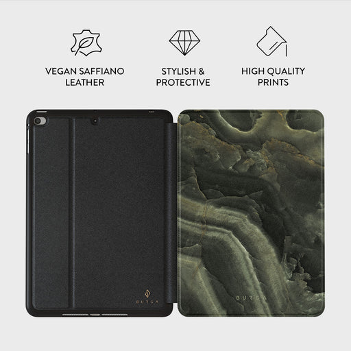 Misty Forest - Green Marble iPad Mini 7.9 (5th Gen) Case 2