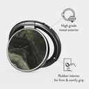 Misty Forest - Green Marble Adhesive Ring Holder 2