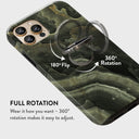 Misty Forest - Green Marble Adhesive Ring Holder 3