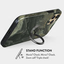 Misty Forest - Green Marble Adhesive Ring Holder 4