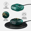 Emerald Pool - Elegant AirPods 4 Case 3