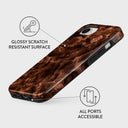 Toasted Chestnut - Brown iPhone 16e Case 3