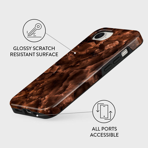 Toasted Chestnut - Brown iPhone 16e Case 3