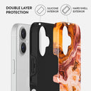 Pumpkin Spice - Orange iPhone 16 Case 2