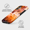 Pumpkin Spice - Orange iPhone 16 Case 3