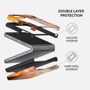 Pumpkin Spice - Orange Samsung Galaxy Z Flip 5 Case 8