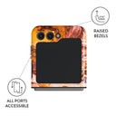 Pumpkin Spice - Orange Samsung Galaxy Z Flip 5 Case 9