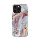 Frozen Leaves - Cute Marble iPhone 15 Pro Max Case 5