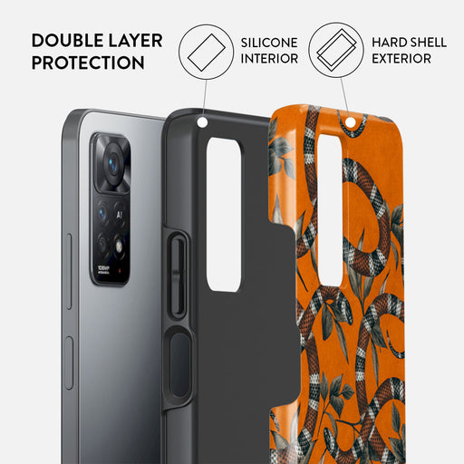 Bitter Apricot - Snake Xiaomi Redmi Note 11 Pro+ Case 2