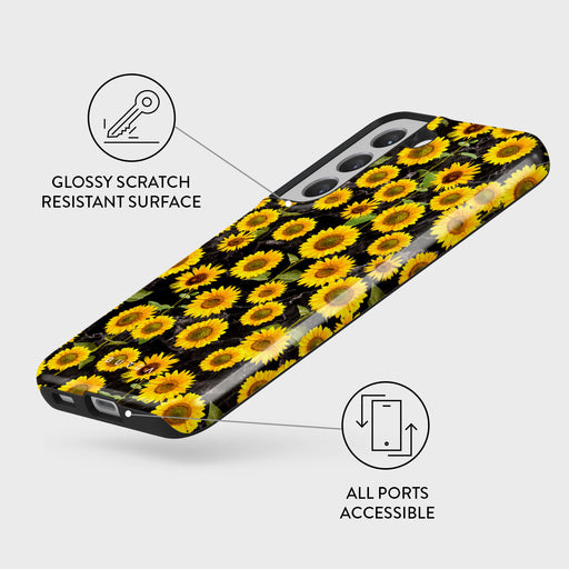 Sunflower Glimmer - Samsung Galaxy S22 Plus Case 7