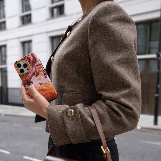 Pumpkin Spice - Orange Samsung Galaxy Z Flip 5 Case 14